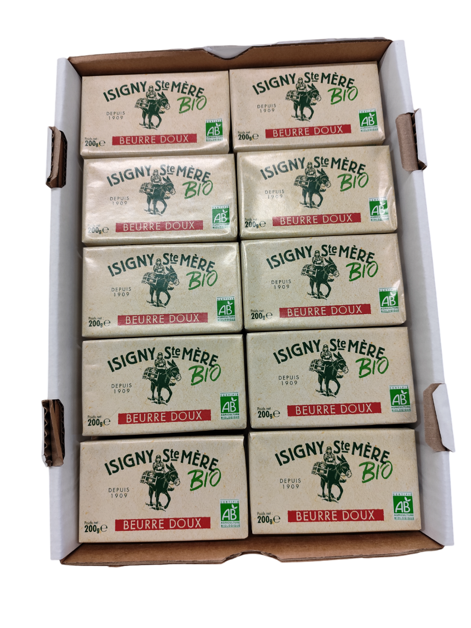 Beurre bio carton